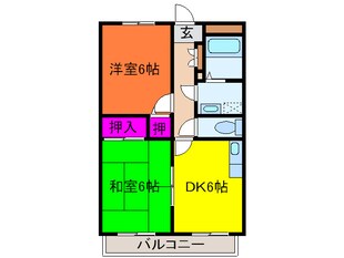 ルヴェ－ル栗田の物件間取画像